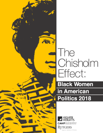Chisholm Effect: Status of Black Women in American Politics 2018 Magazine Cover