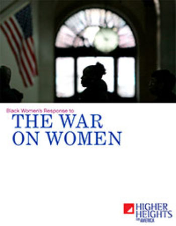 Black Womens Response to War on Women Magazine Cover