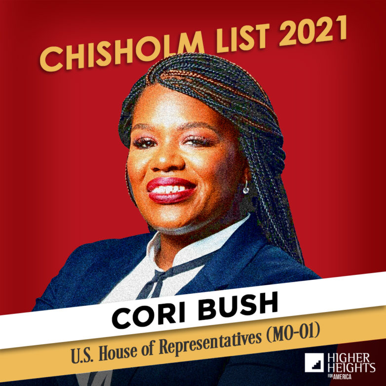 Chisholm 2021 – Cori Bush, U.S. House Representatives (MO-01) Profile Picture