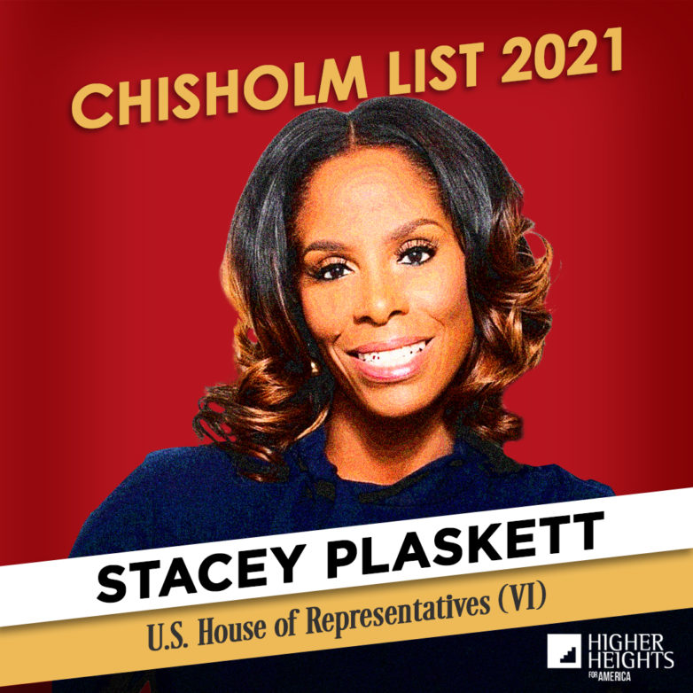 Chisholm 2021 – Stacey Plaskett, U.S. House Representatives (VI) Profile Picture