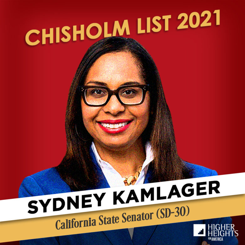 Chisholm 2021 – Sydney Kamlager, California State Senator Profile Picture