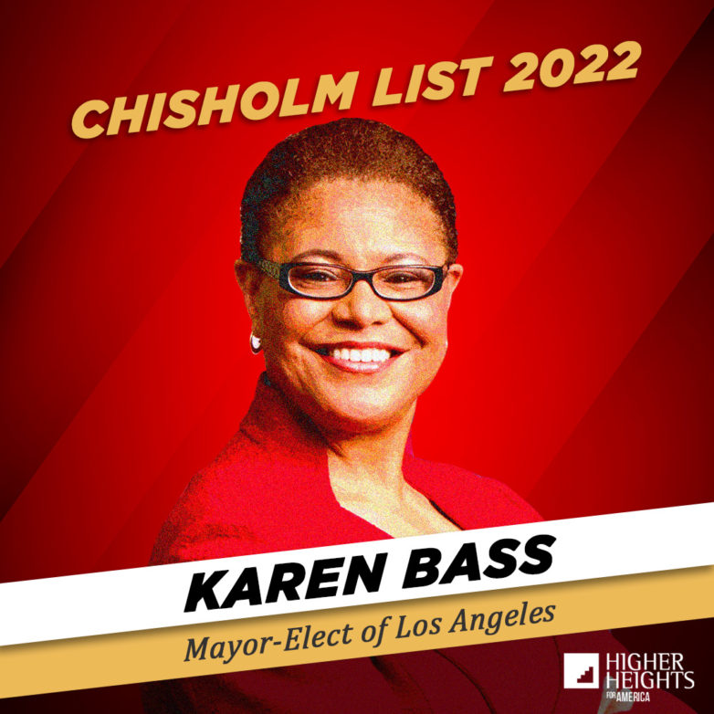 34) Chisholm 2022 – Karen Bass, Mayor-Elect of Los Angeles Profile Picture