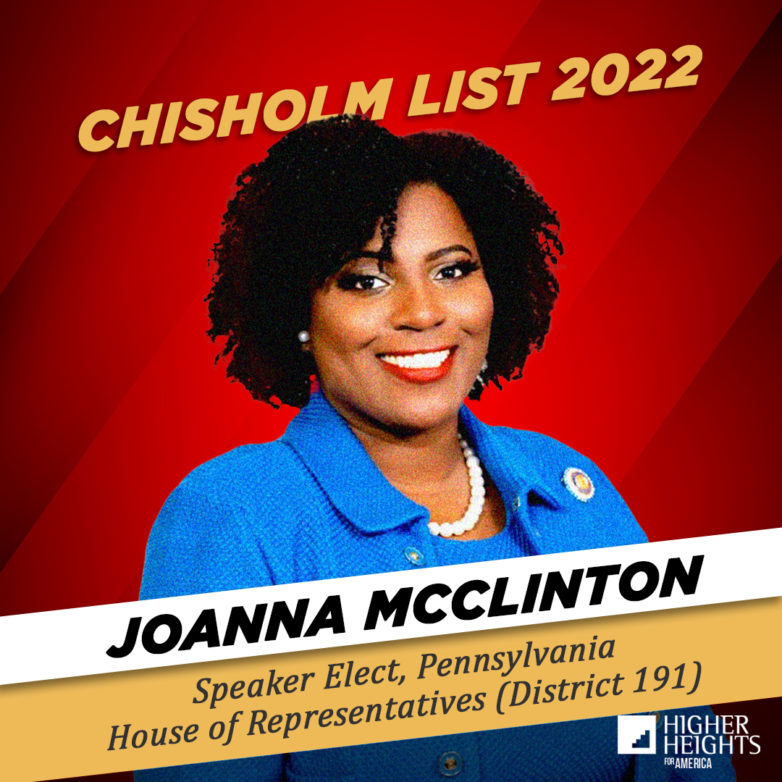 Chisholm 2022 – Joanna McClinton, Speaker-Elect, Pennsylvania House of Representatives (District 191)  @RepMcClinton Profile Picture