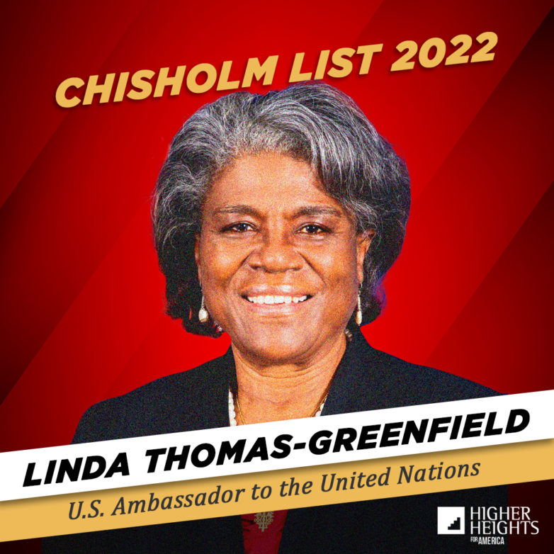 4. Chisholm 2022 – Linda Thomas-Greenfield, U.S. Ambassador to the United Nations Profile Picture