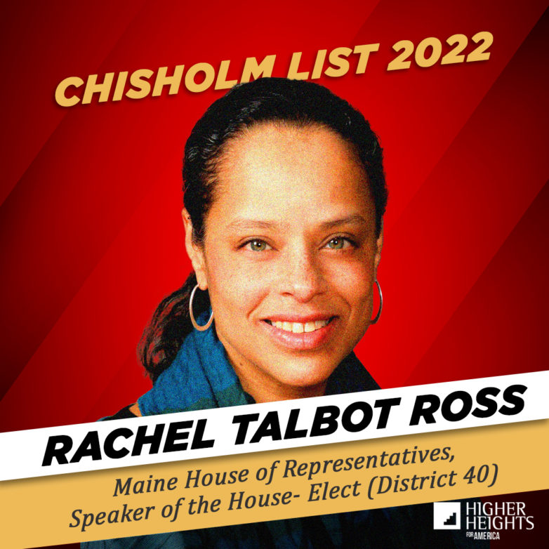 30) Chisholm 2022 – Rachel Talbot Ross, Maine House of Representatives, Speaker of the House-Elect (District 40) Profile Picture