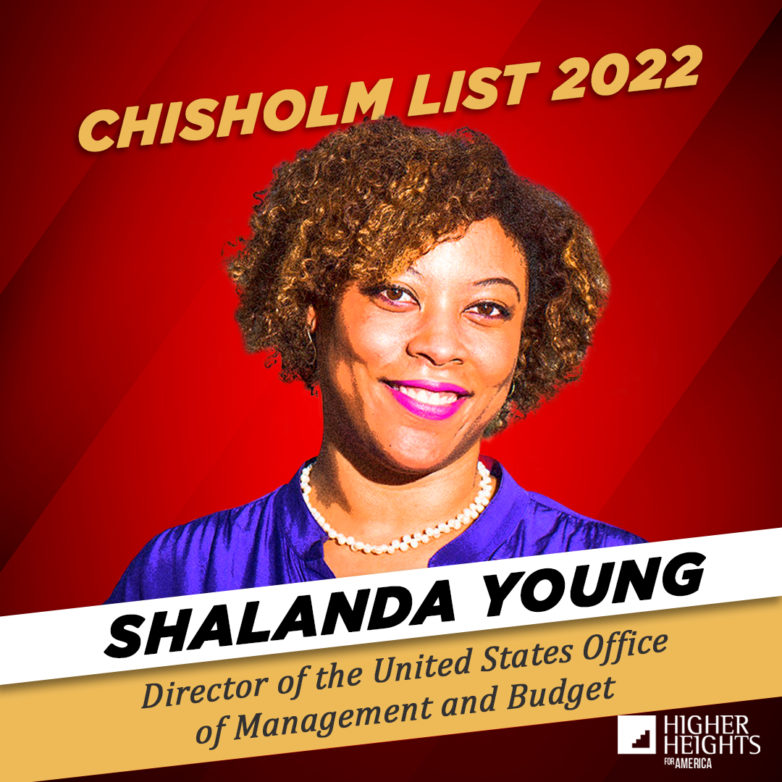 7. Chisholm 2022 – Shalanda Young, Director of the United States Office of Management and Budget Profile Picture