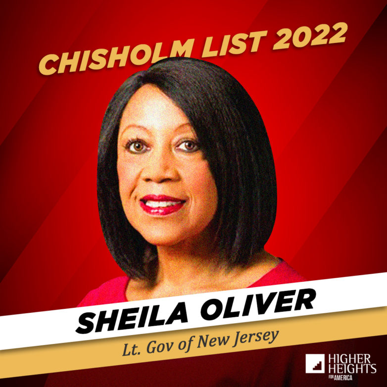 27) Chisholm 2022 – Sheila Oliver, Lt. Gov of New Jersey Profile Picture