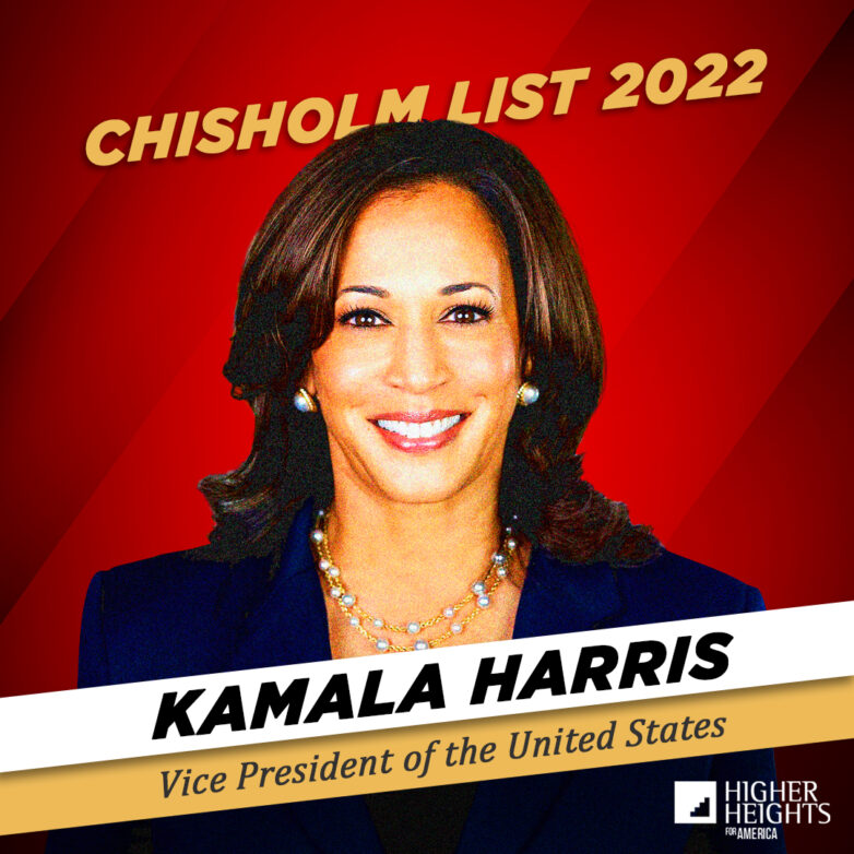 Chisholm 2022 – Kamala Harris, Vice President of the United States Profile Picture