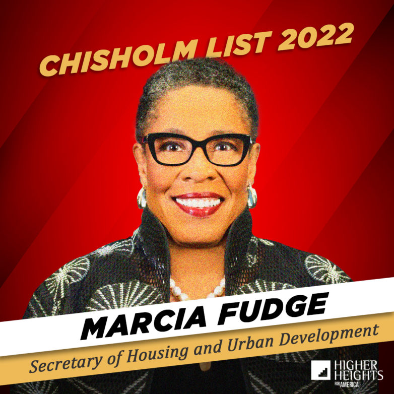 3.  Chisholm 2022 – Marcia Fudge, Secretary of Housing and Urban Development Profile Picture