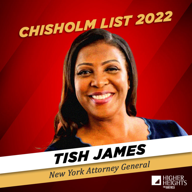 21 Chisholm 2022 – Letitia “Tish” James, New York Attorney General Profile Picture