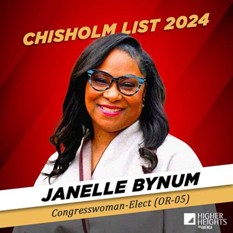Chisholm 2024 – Janelle Bynum Profile Picture